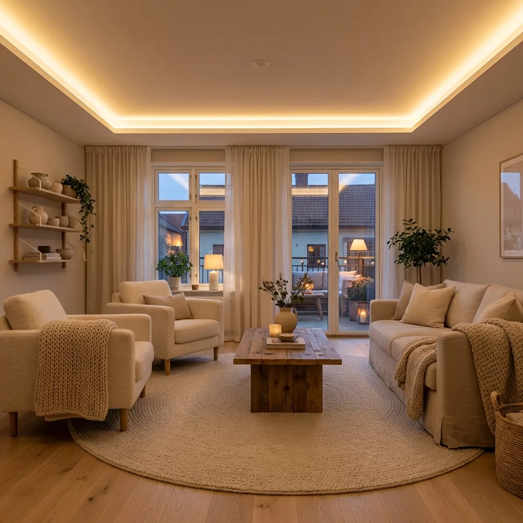 Living room lighting