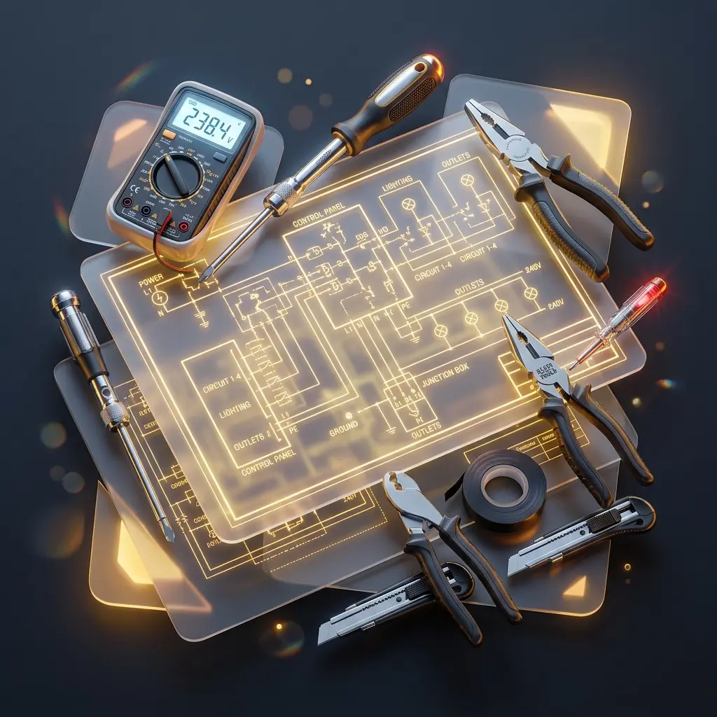 Electrical Installation Illustration