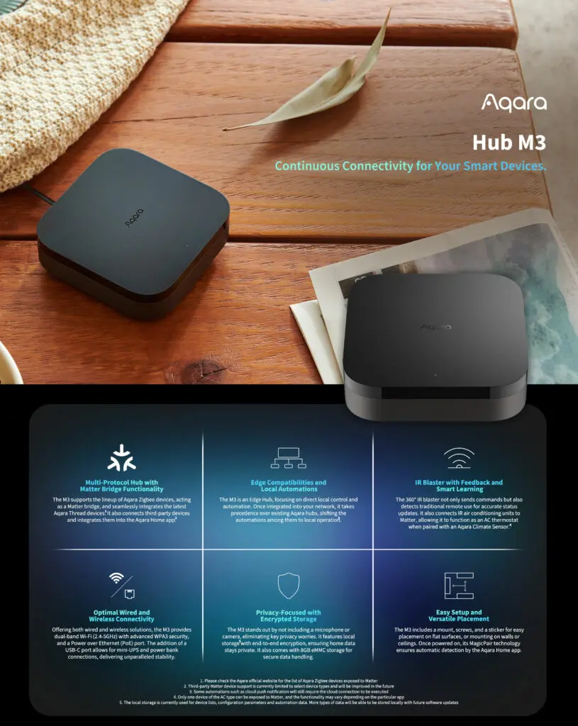 Aqara Hub M3 smart home hub